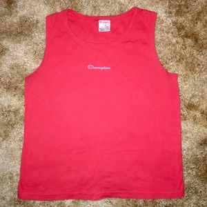 Vintage Red Champion Tank Top